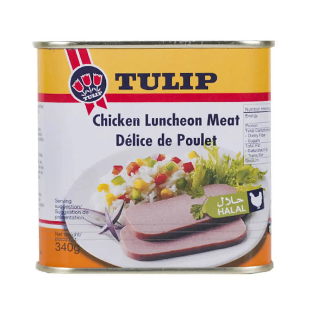 Thịt Gà Hộp, Chicken Luncheon Meat (340g) - TULIP